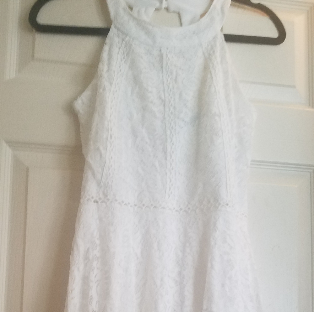 NWOT- New- beautiful white Lacey dress